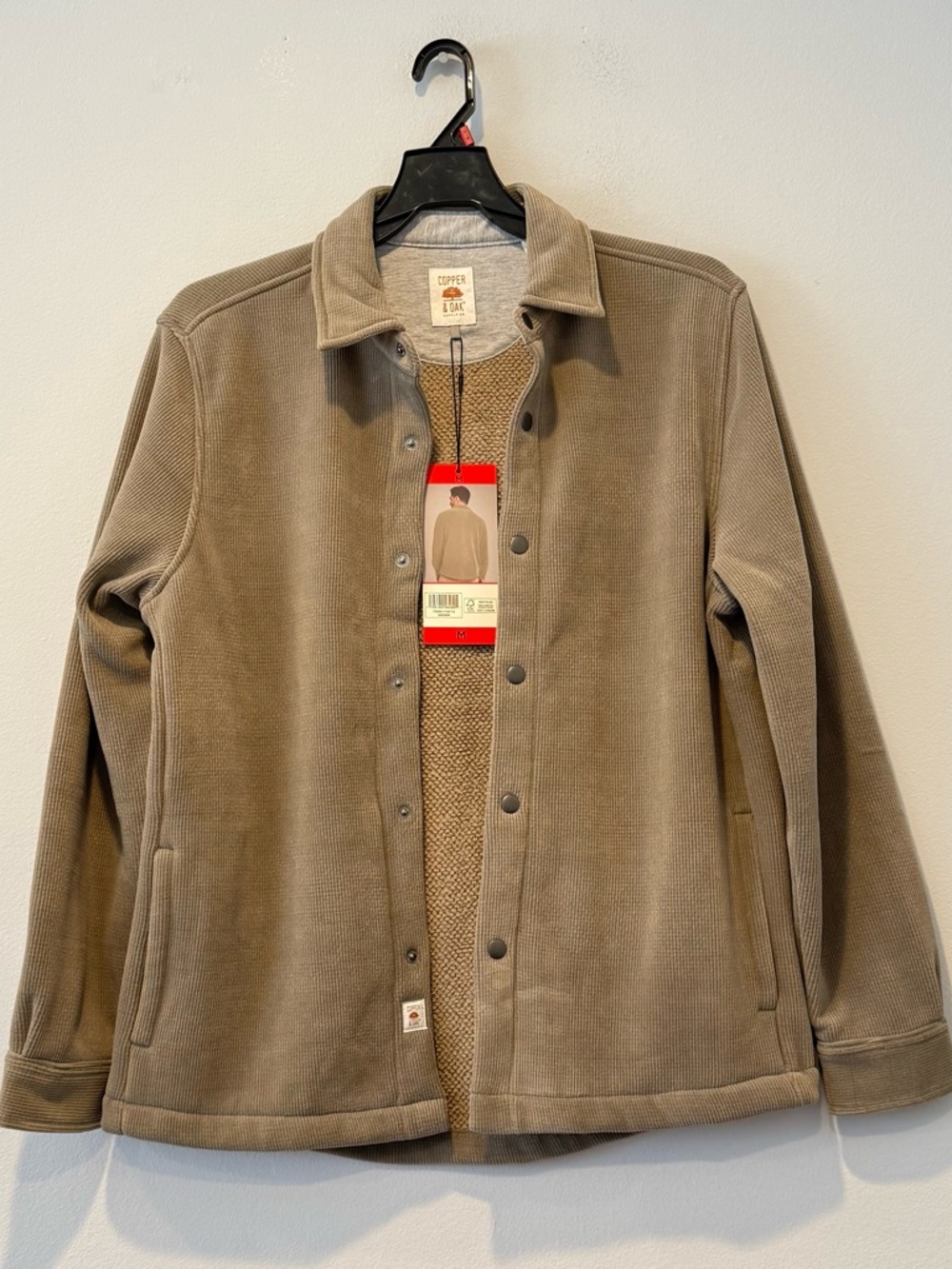 Copper & Oak
Fleece Shirt Jacket, Plush fabric, Classic fit - Picture 9 of 10